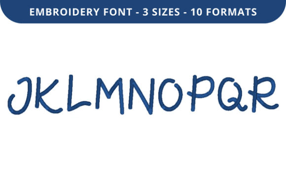 Atilla the Hug Font J to R