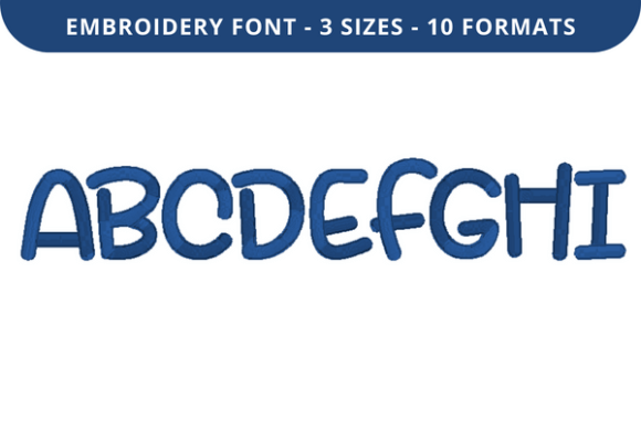 Buzzlova Font a to I