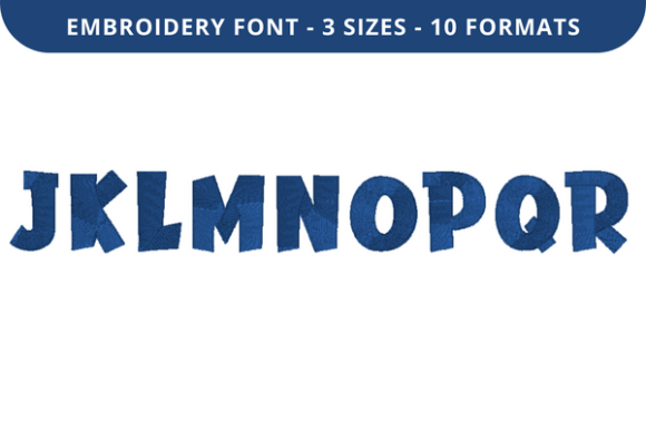 Cake Layer Font J to R