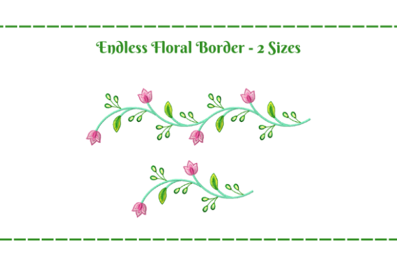 Green Leaf Border