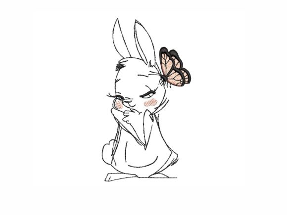 Hare and Butterfly